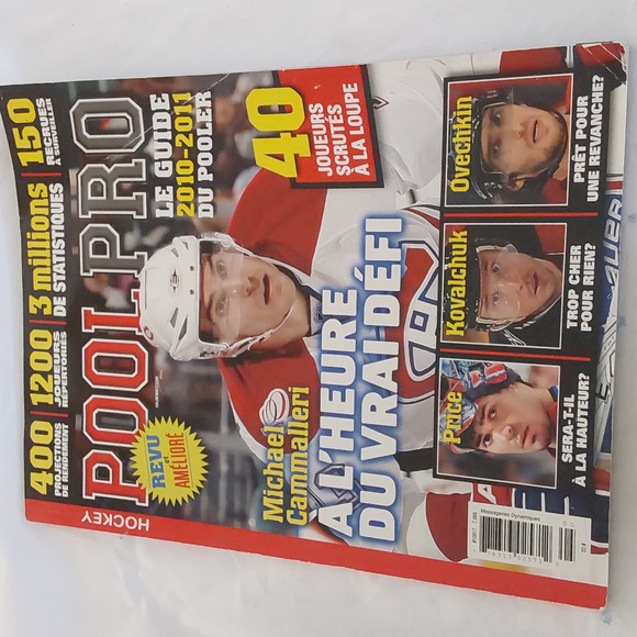 Michael Camalleri Hockey Pool Pro Magazine 2010-2011 - Picture 2 of 4